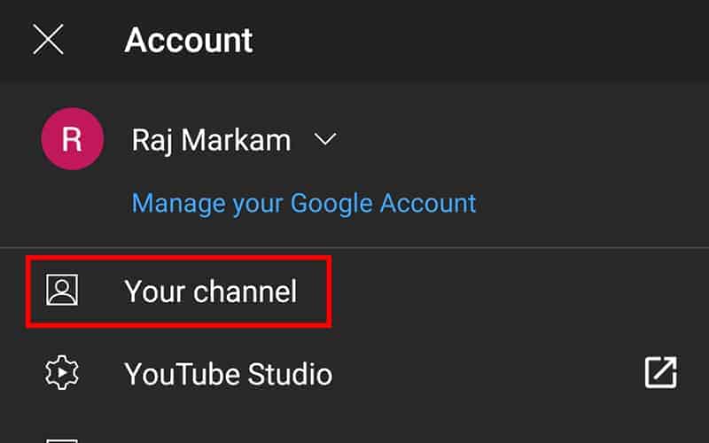 YouTube चैनल का नाम कैसे बदलें स्टेप 4