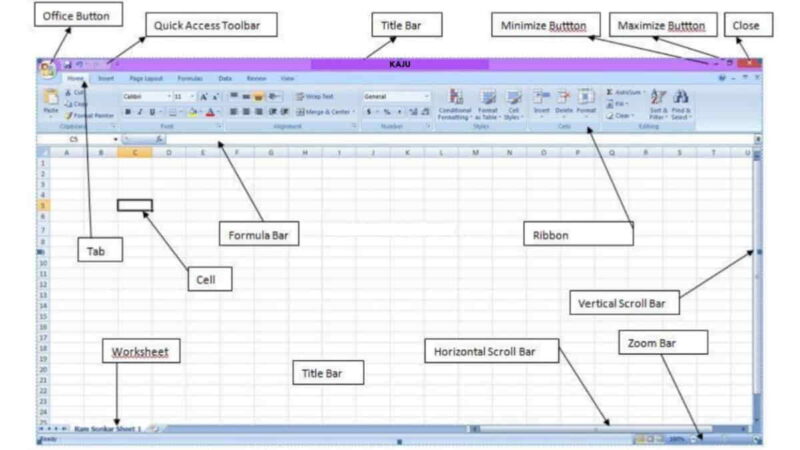 MS Excel में वर्कबुक