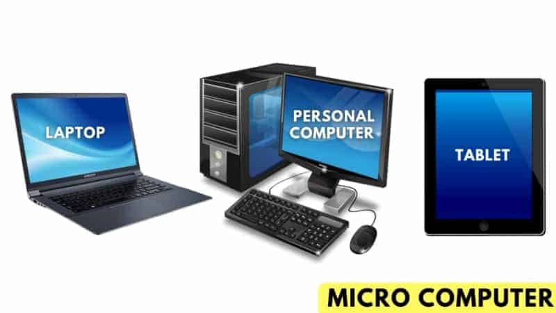 माइक्रो कंप्यूटर (Micro Computer)