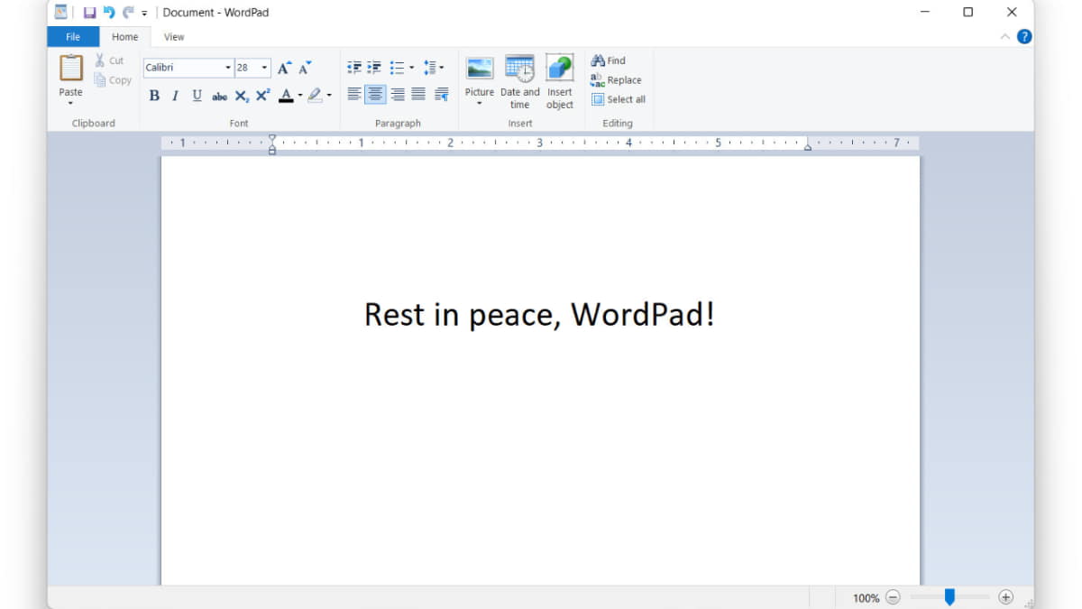 विंडोज 11 से वर्डपैड को हटाएगा माइक्रोसॉफ्ट