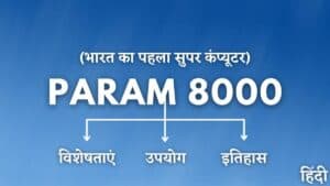 परम 8000: भारत का पहला सुपर कंप्यूटर, इतिहास और विशेषताएं