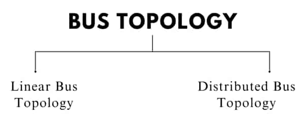 Types of Bus Topology - बस टोपोलॉजी के प्रकार